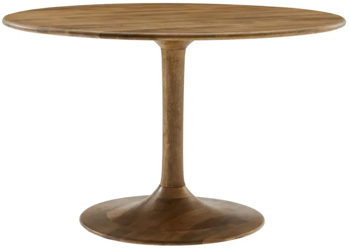 Lippa Round 48" Dining Table by Modway Solid Wood / Natural