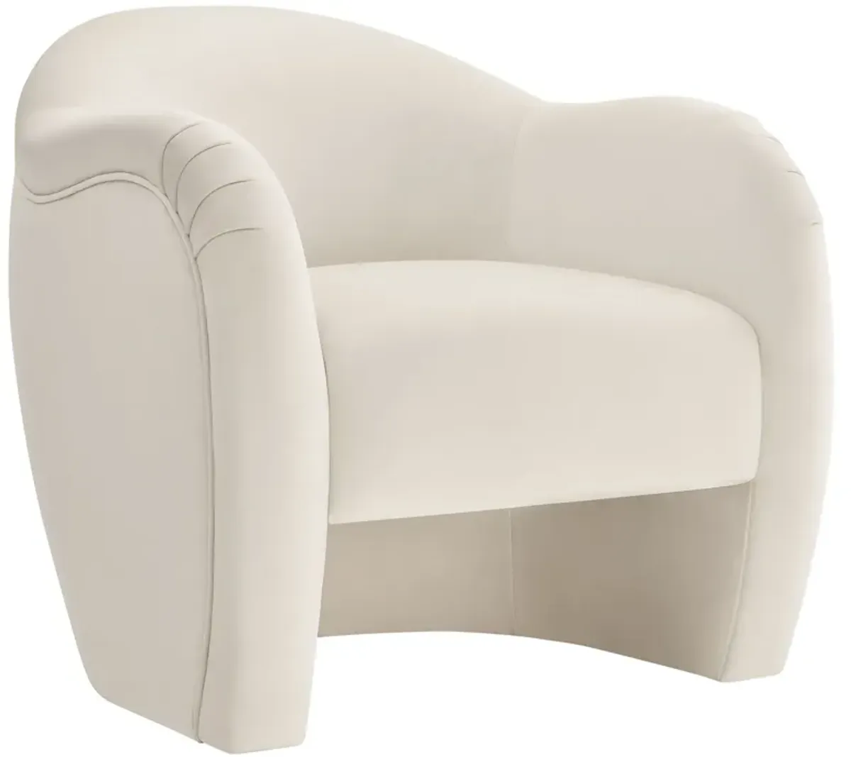 Compose Performance Velvet Accent Chair by Modway Taupe