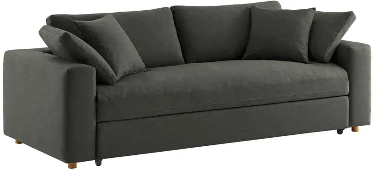 Commix Down Filled Overstuffed Sleeper Sofa by Modway Pure White