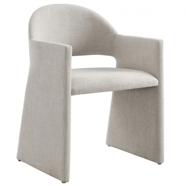 Talia Dining Armchair by Modway Linen