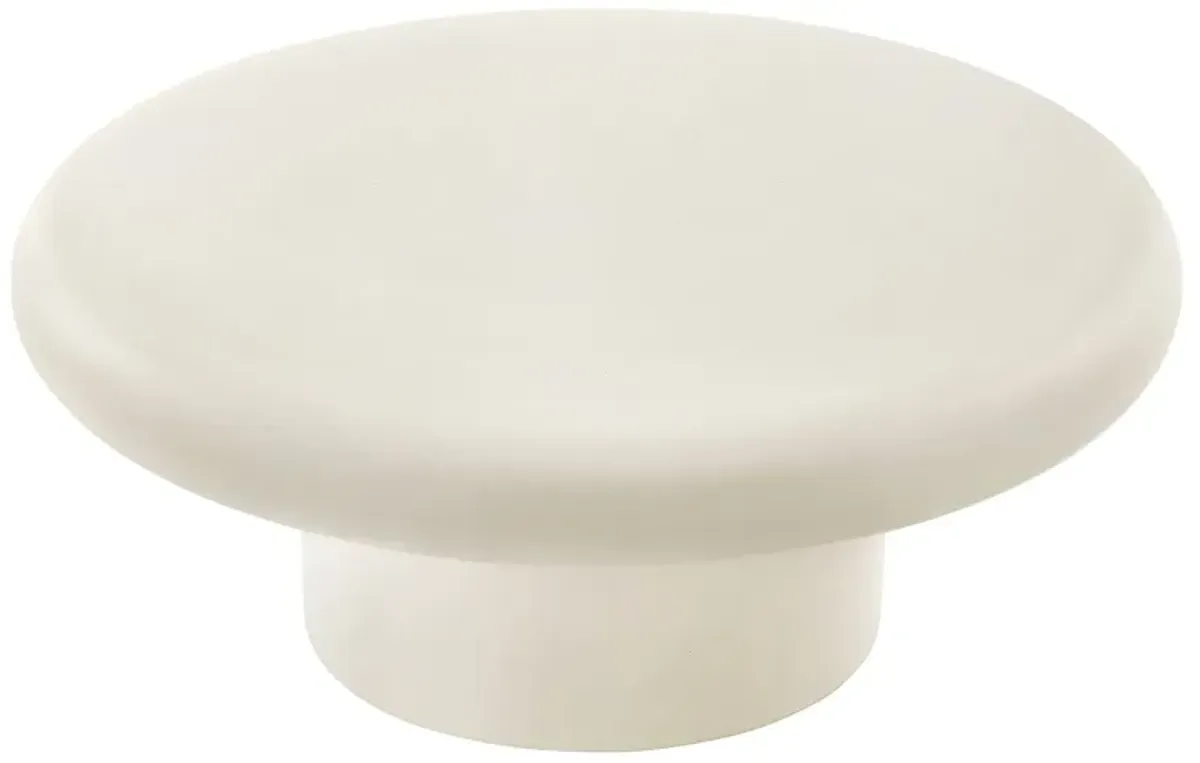 Argos Indoor - Outdoor Patio Concrete Round Coffee Table by Modway