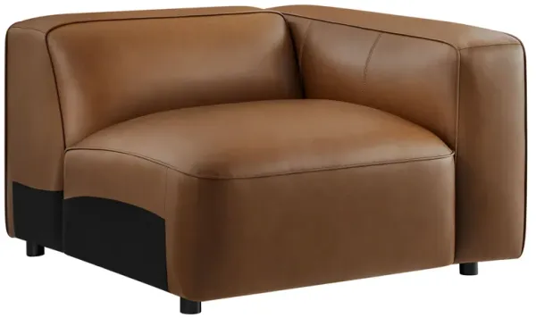 Auren Upholstered Vegan Leather Modular Right Armchair by Modway Coffee