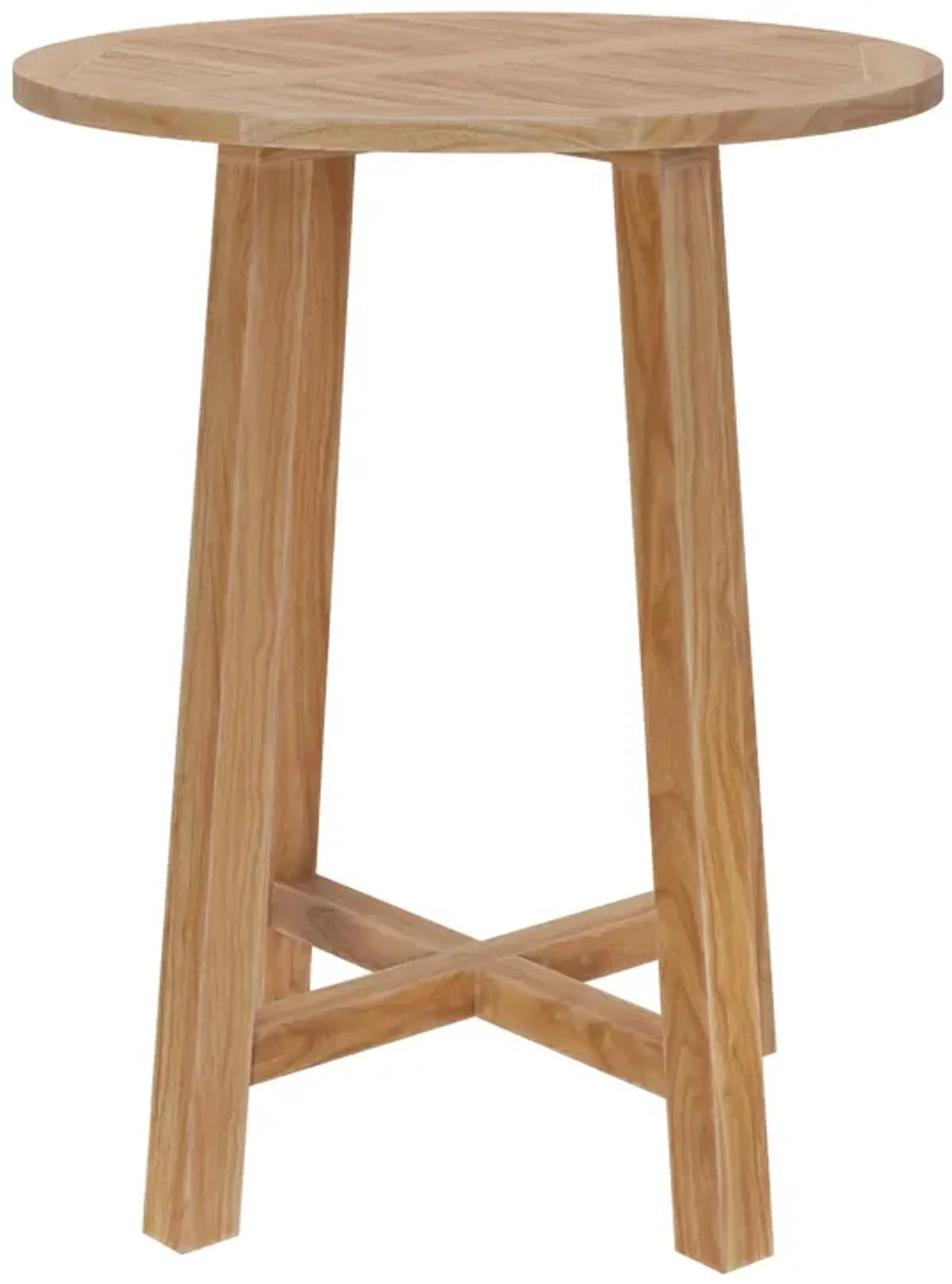 Wellspring 36" Outdoor Patio Teak Wood Bar Table by Modway