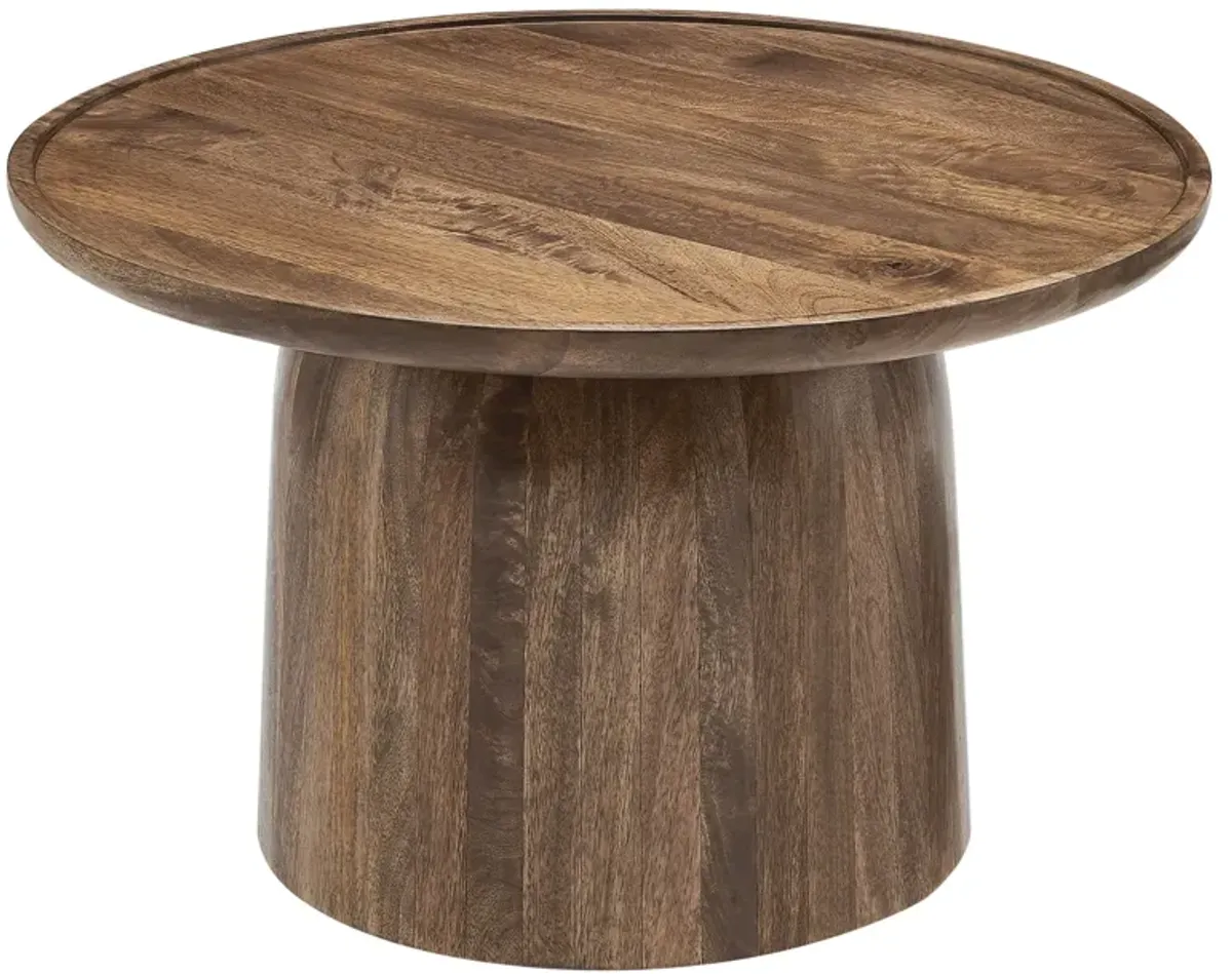 Holloway 30" Round Wood Coffee Table by Modway
