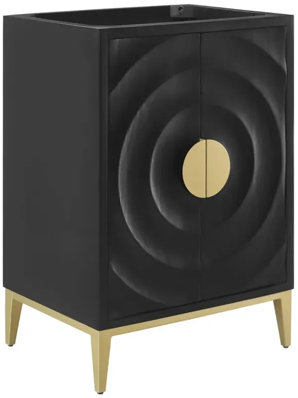 Beau 24" Bathroom Vanity Cabinet by Modway No Basin / Black