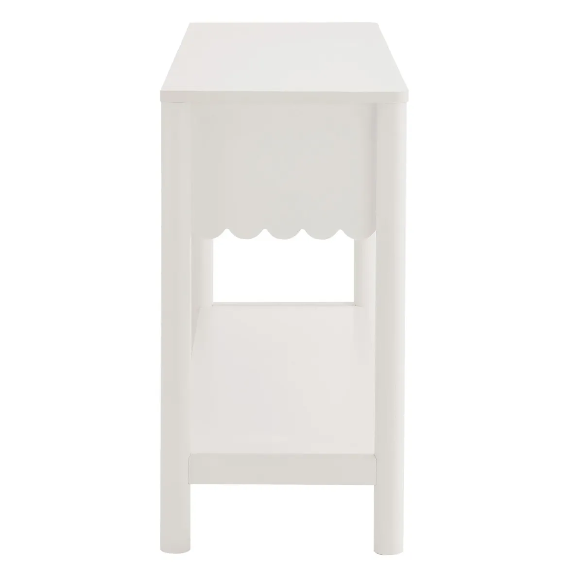 Emmeline 3-Drawer Scalloped Console Table by Modway