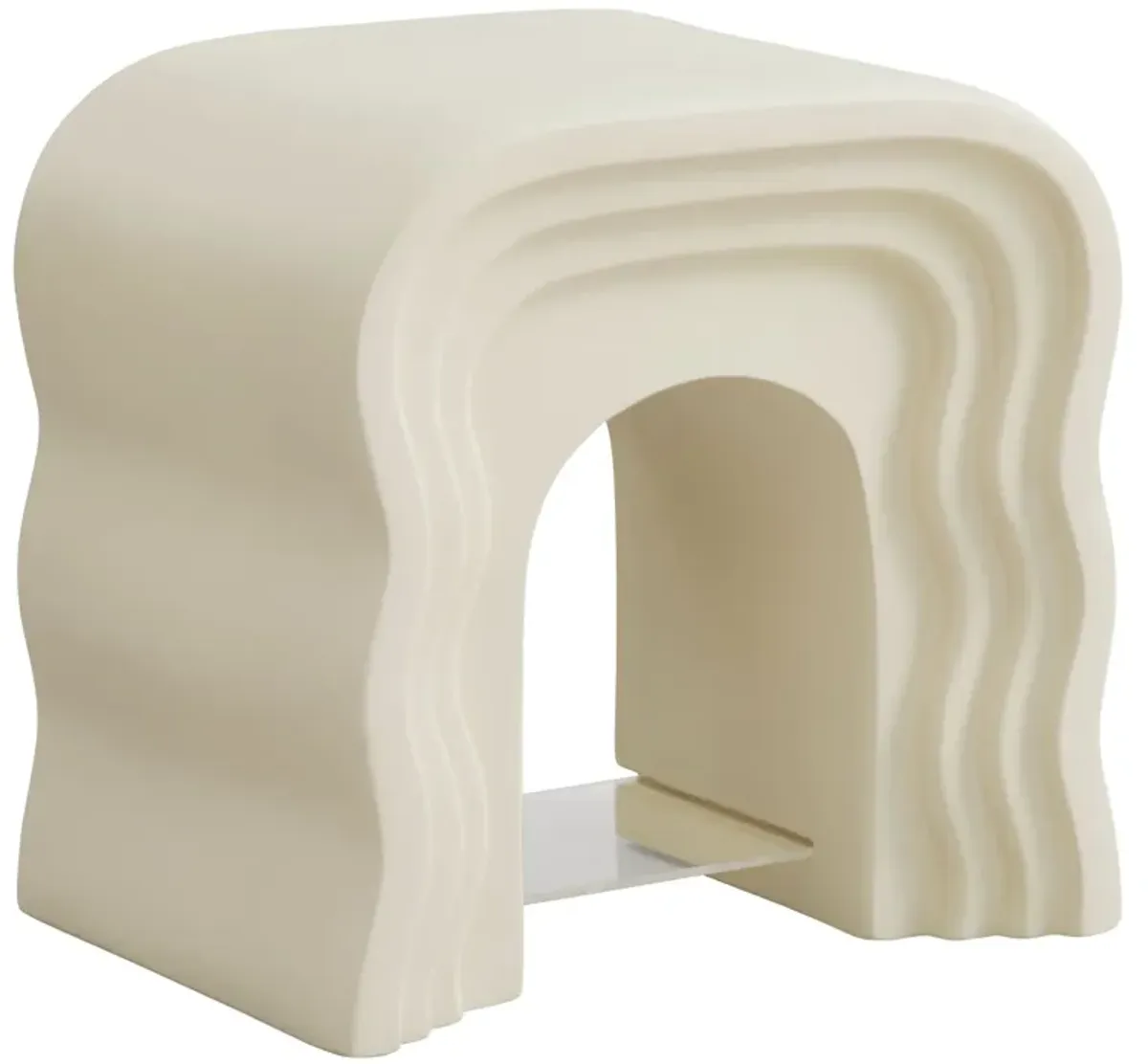 Jorin Squiggle Side Table by Modway Sage