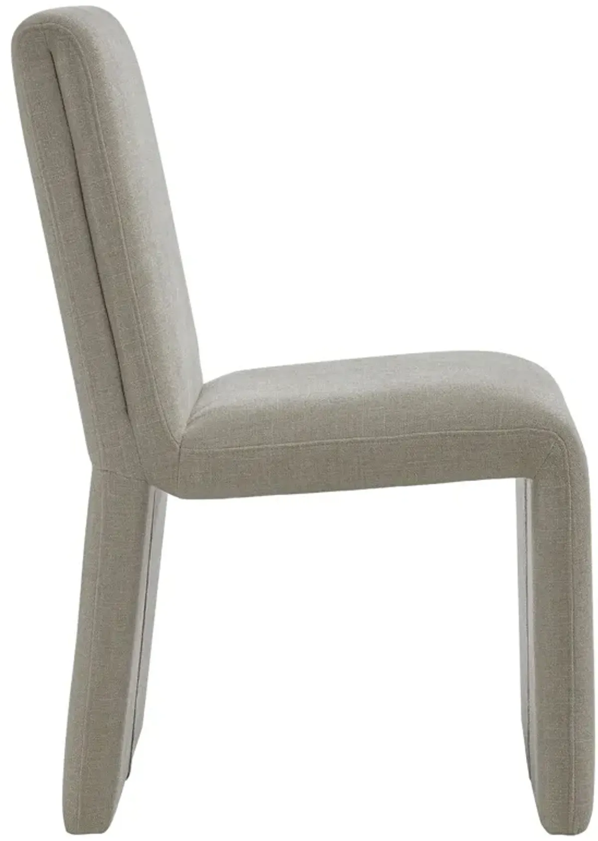 Emory Fabric Upholstered Dining Side Chair by Modway Linen