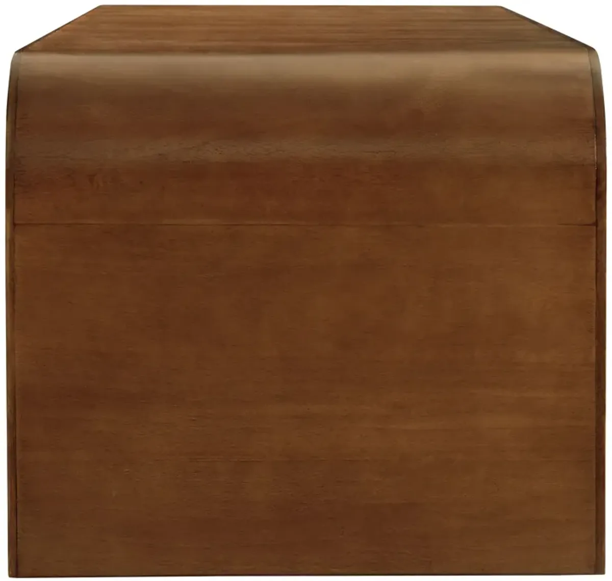 Waterflute 70" Fluted Sideboard Cabinet by Modway Walnut