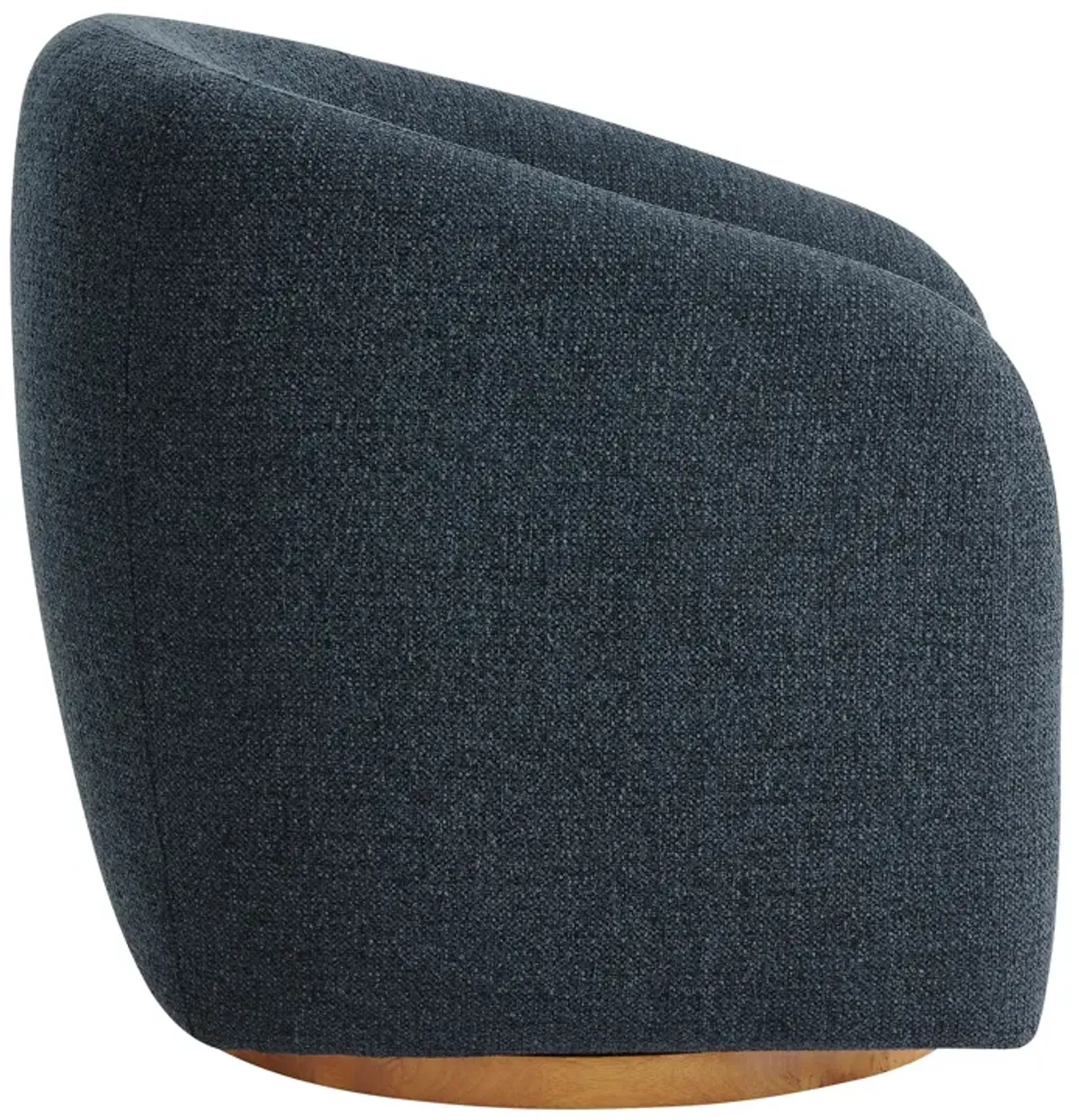 Holland Swivel Chenille Fabric Armchair by Modway