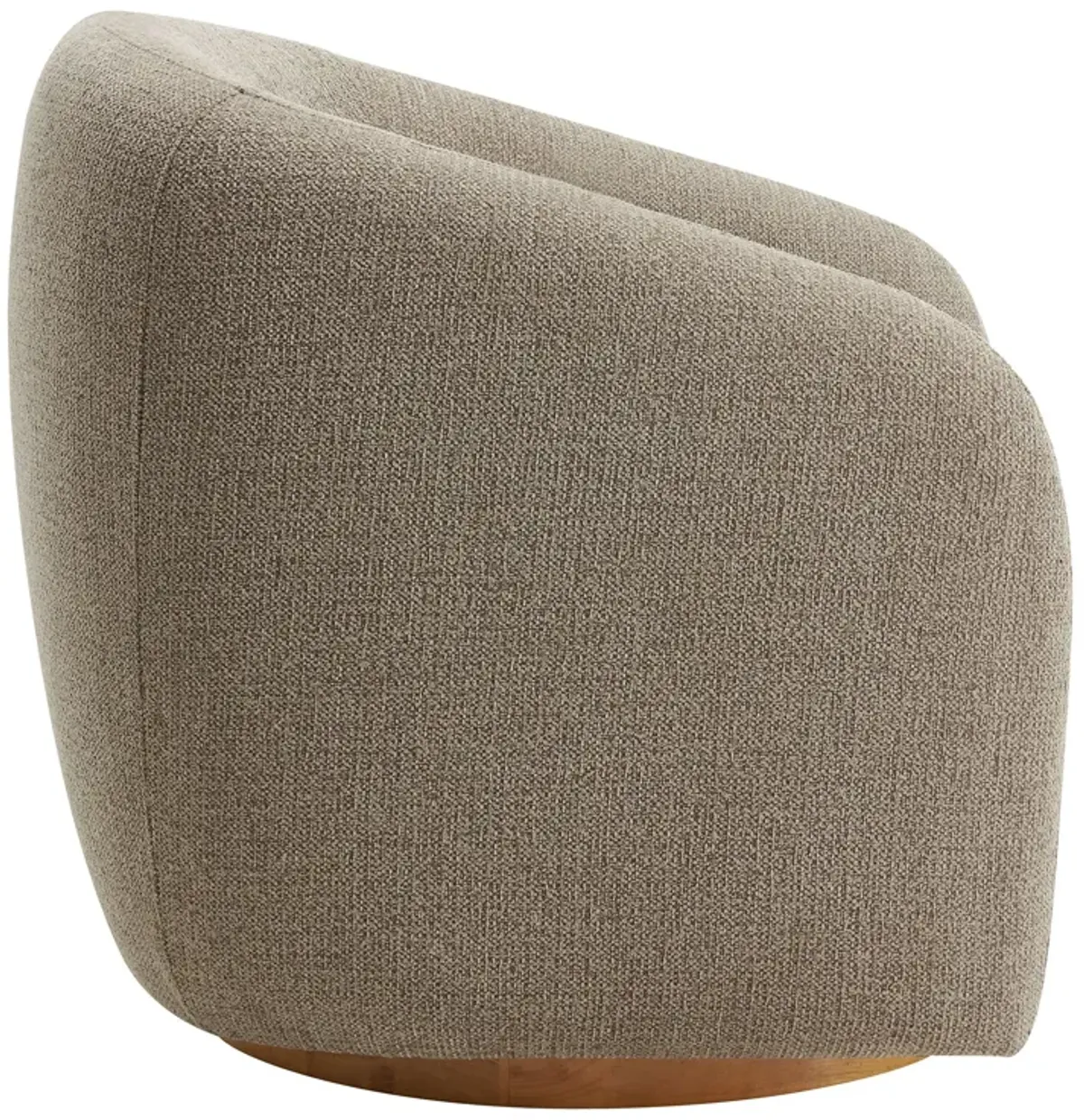 Holland Swivel Chenille Fabric Armchair by Modway