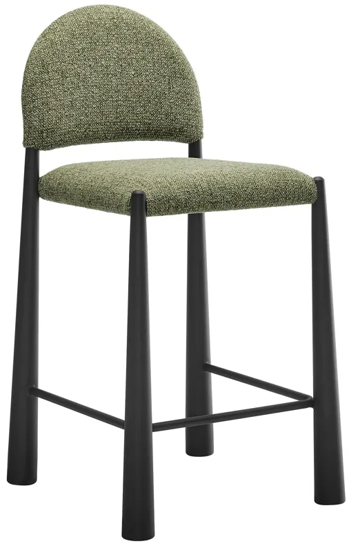 Hayley Upholstered Fabric Counter Stool by Modway