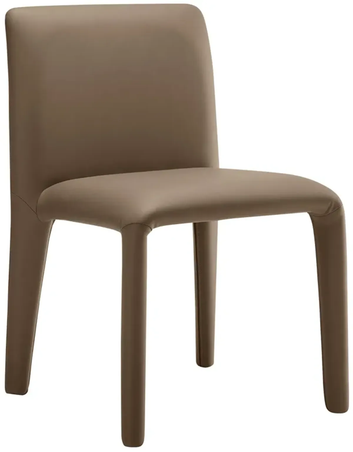 Rhodes Upholstered Dining Chair by Modway Mushroom Brown