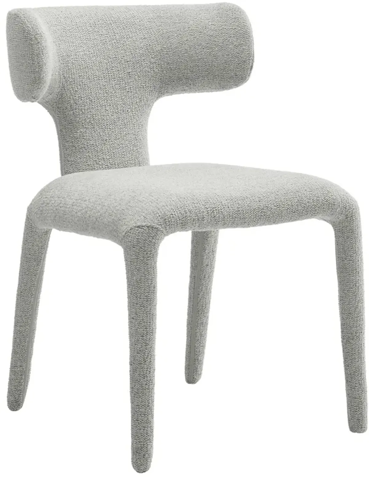 Stellan Curved Back Boucle Upholstered Dining Chair by Modway