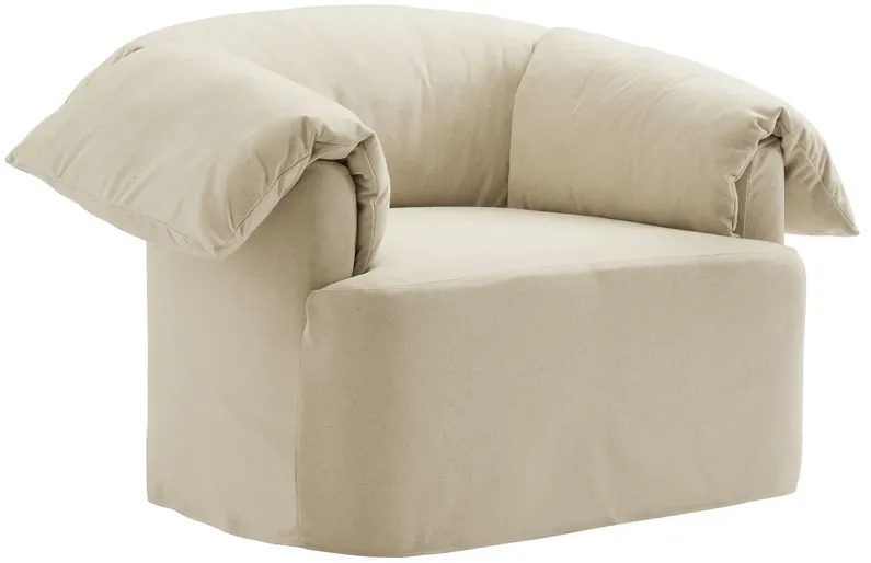 Lark Slipcovered Fabric Oversized Armchair by Modway