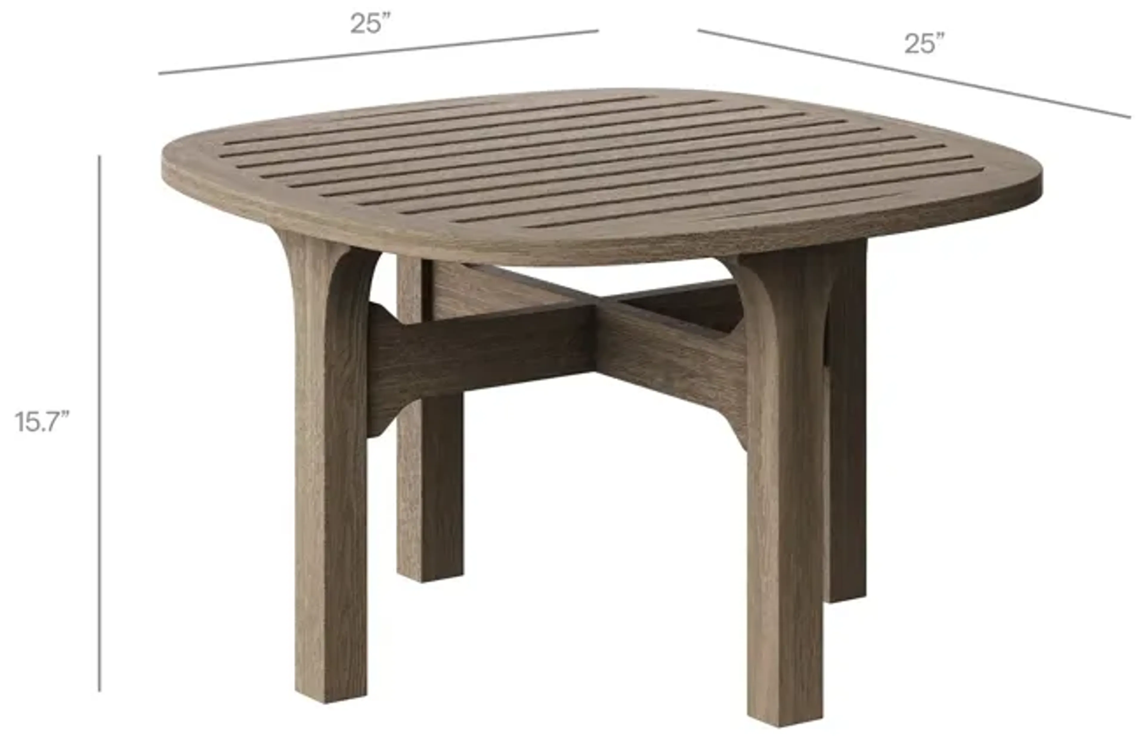Saratoga 4 Piece Outdoor Teak Wood Furniture Set By Modway Lexmod ...