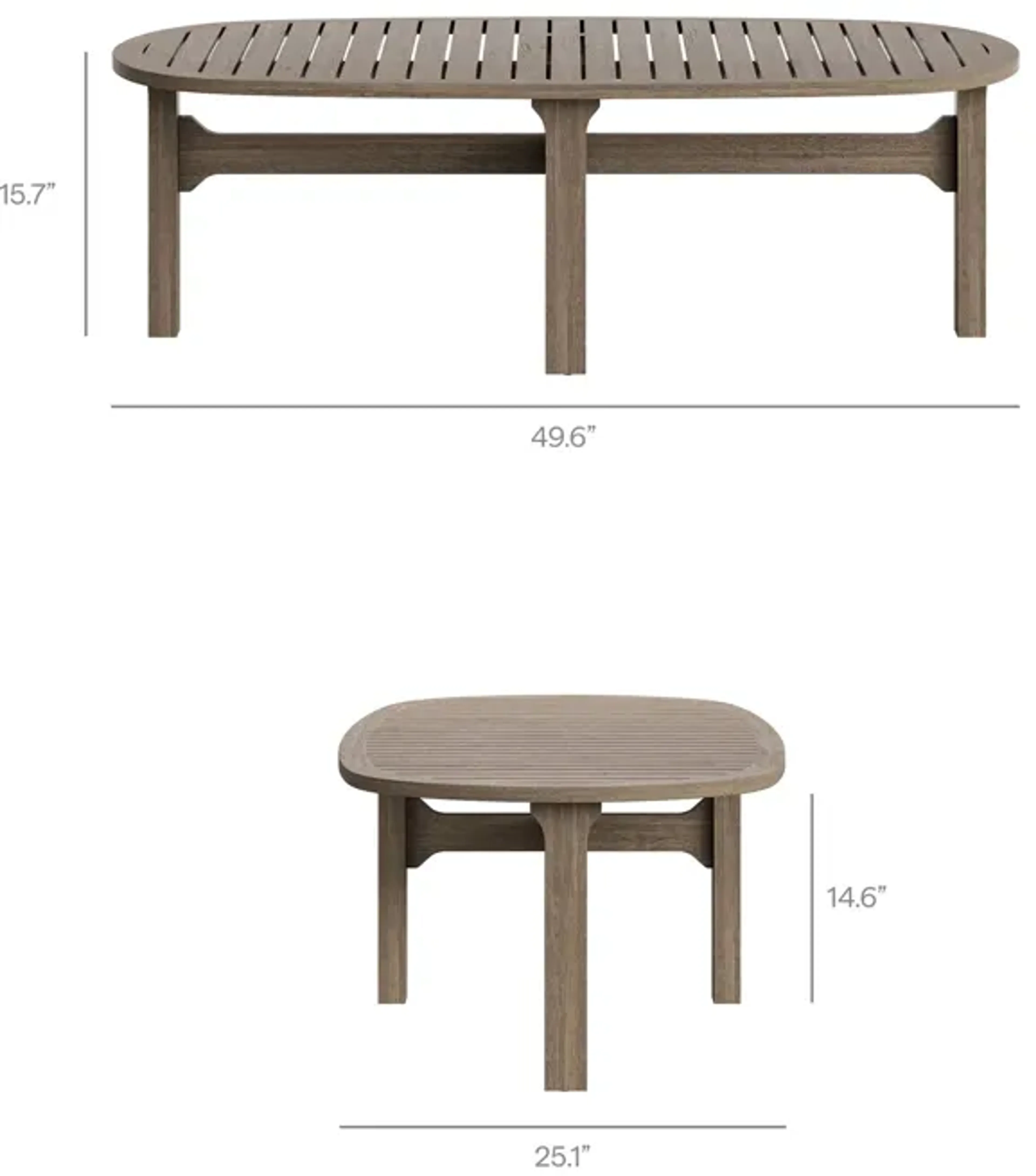 Saratoga 4 Piece Outdoor Teak Wood Furniture Set By Modway Lexmod ...