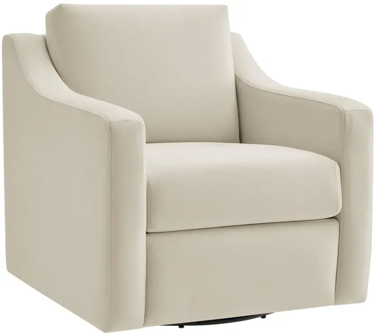 Liora Performance Velvet Armchair by Modway Chocolate