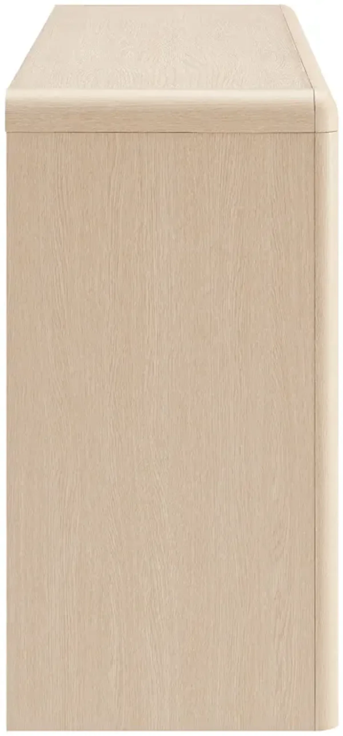 Evren 4-Door Sideboard Storage Display Cabinet by Modway Ash