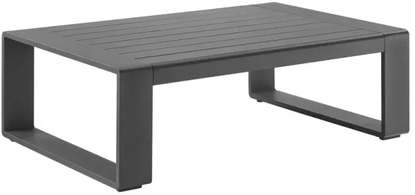 Lirienne Outdoor Patio Aluminum Coffee Table by Modway Gray