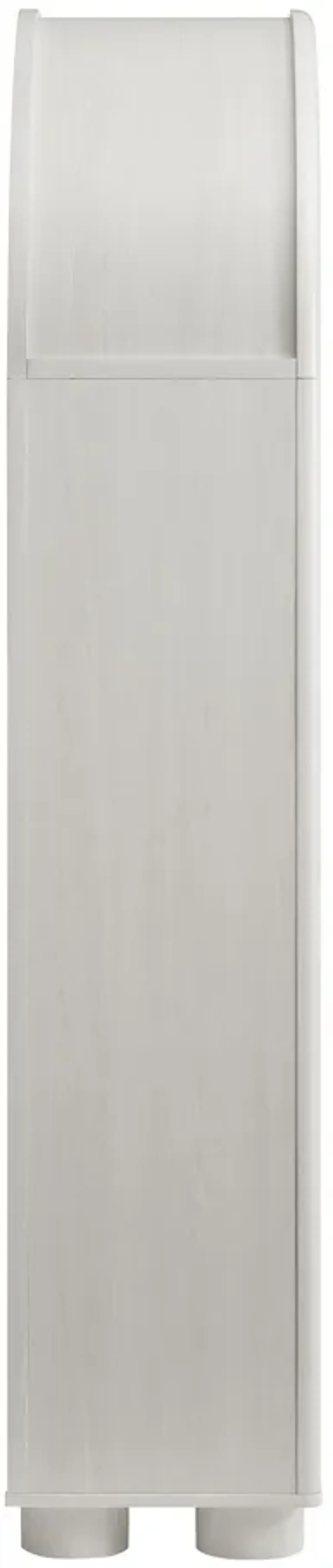 Bellamy Tall Arched Display Cabinet Bookcase by Modway Black Oak