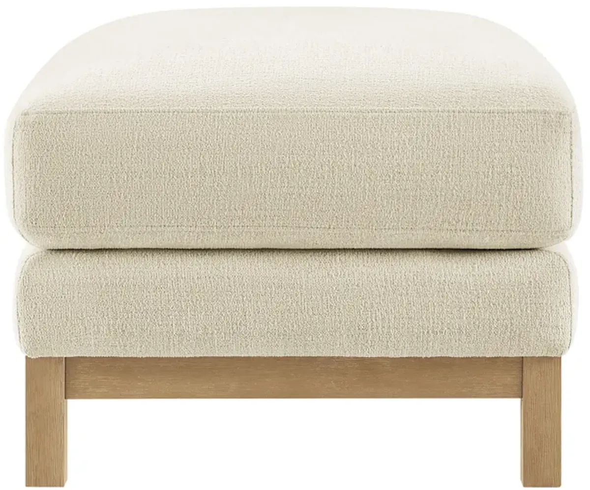 Roscoe Upholstered Ottoman by Modway Ivory