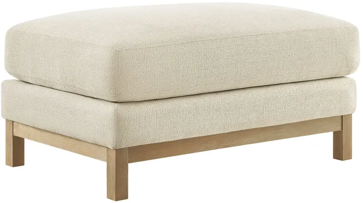 Roscoe Upholstered Ottoman by Modway Ivory