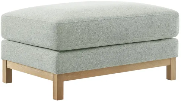 Roscoe Upholstered Ottoman by Modway Mist