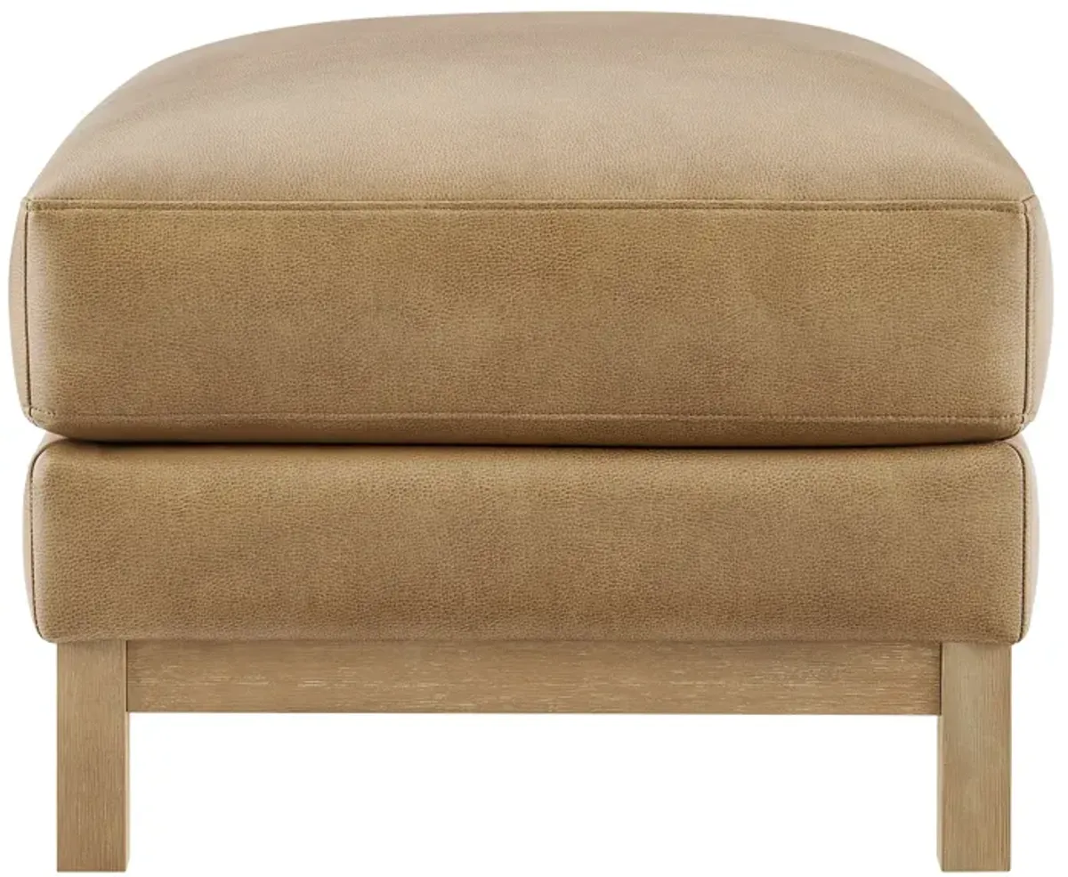 Roscoe Upholstered Ottoman by Modway Toast