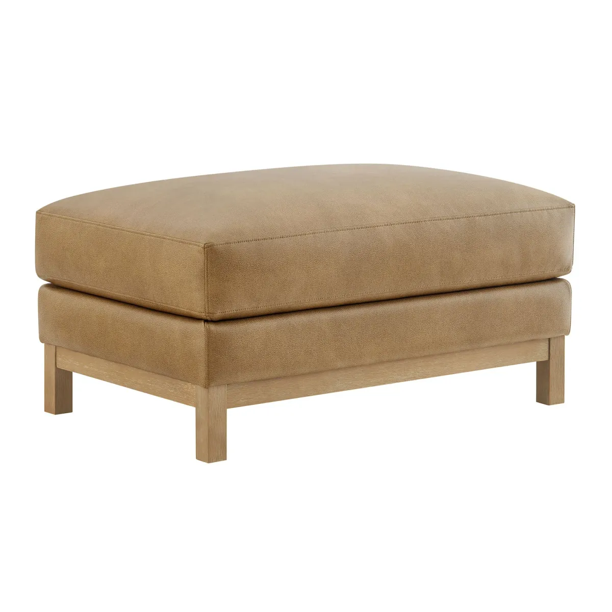 Roscoe Upholstered Ottoman by Modway Toast