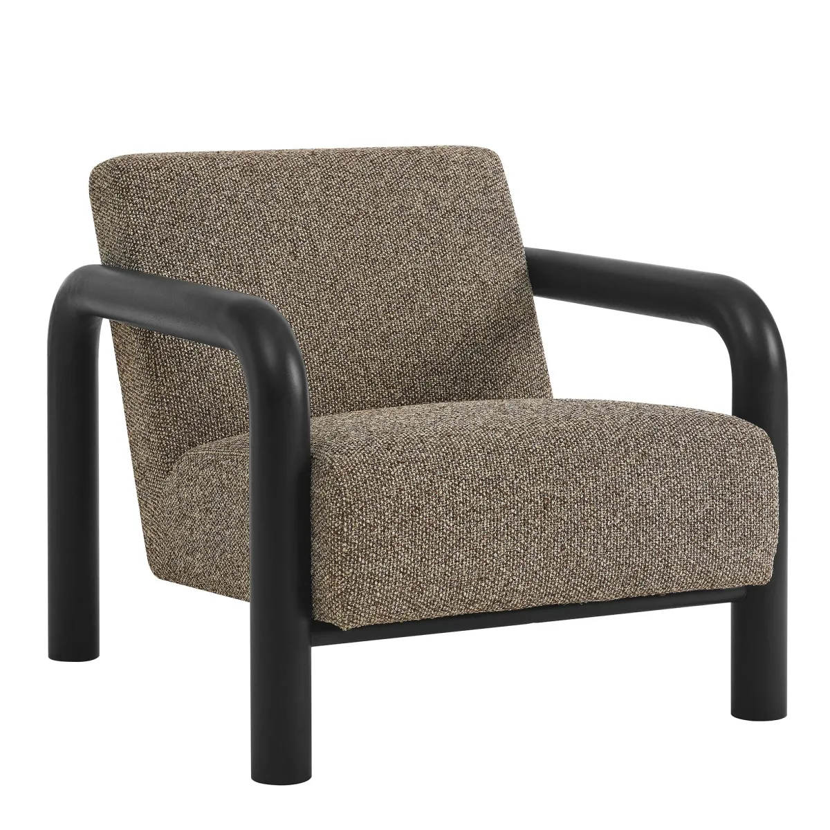Sereno Boucle Accent Chair by Modway Earth Black
