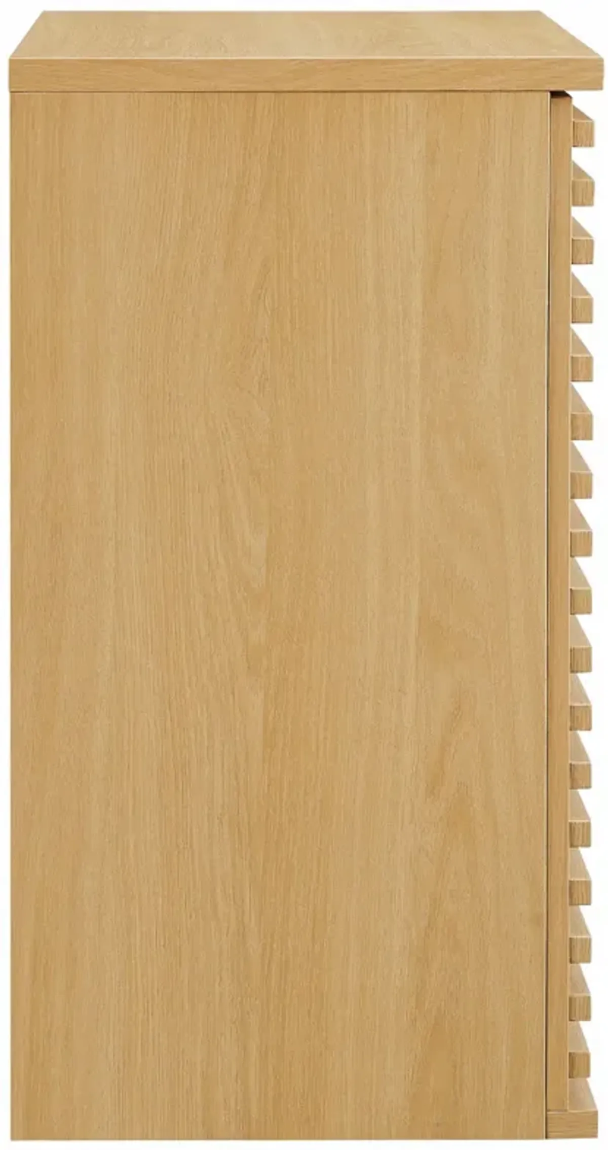 Render Wall Mounted Bathroom Cabinet by Modway Oak