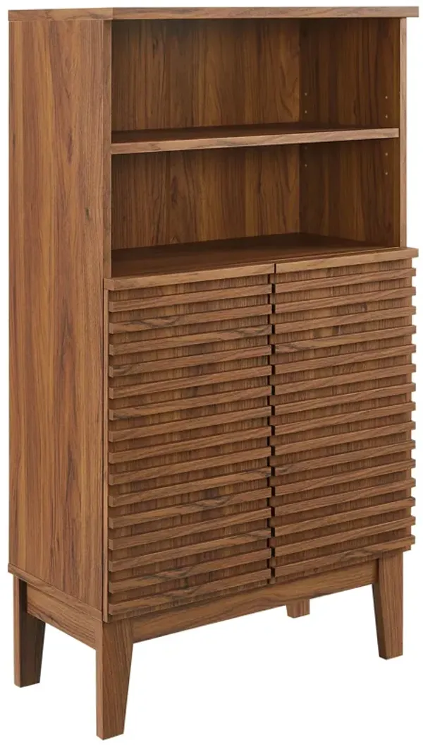 Render Freestanding Bathroom Storage Cabinet by Modway Walnut