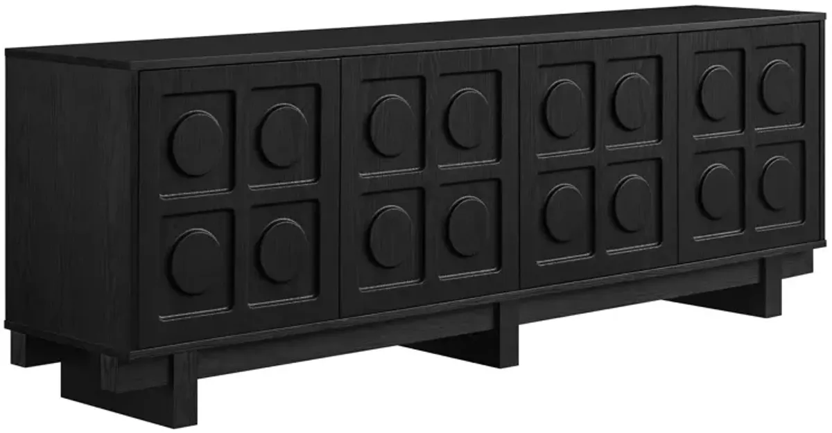 Knox 71 Inch TV Stand by Modway Black