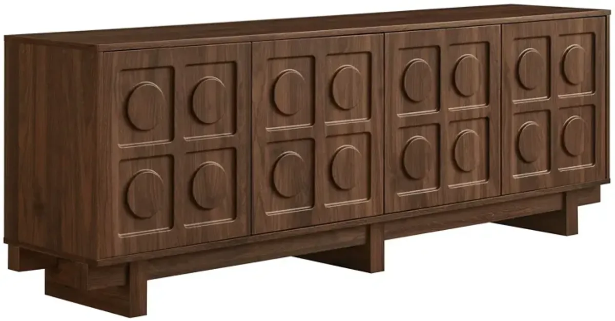 Knox 71 Inch TV Stand by Modway Walnut