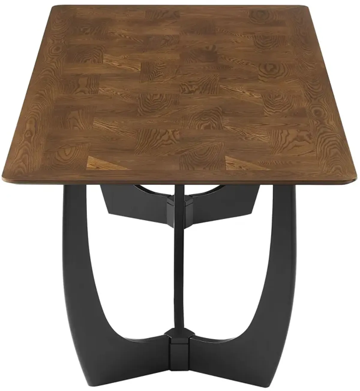 Wrenly 94” Dining Table by Modway Walnut