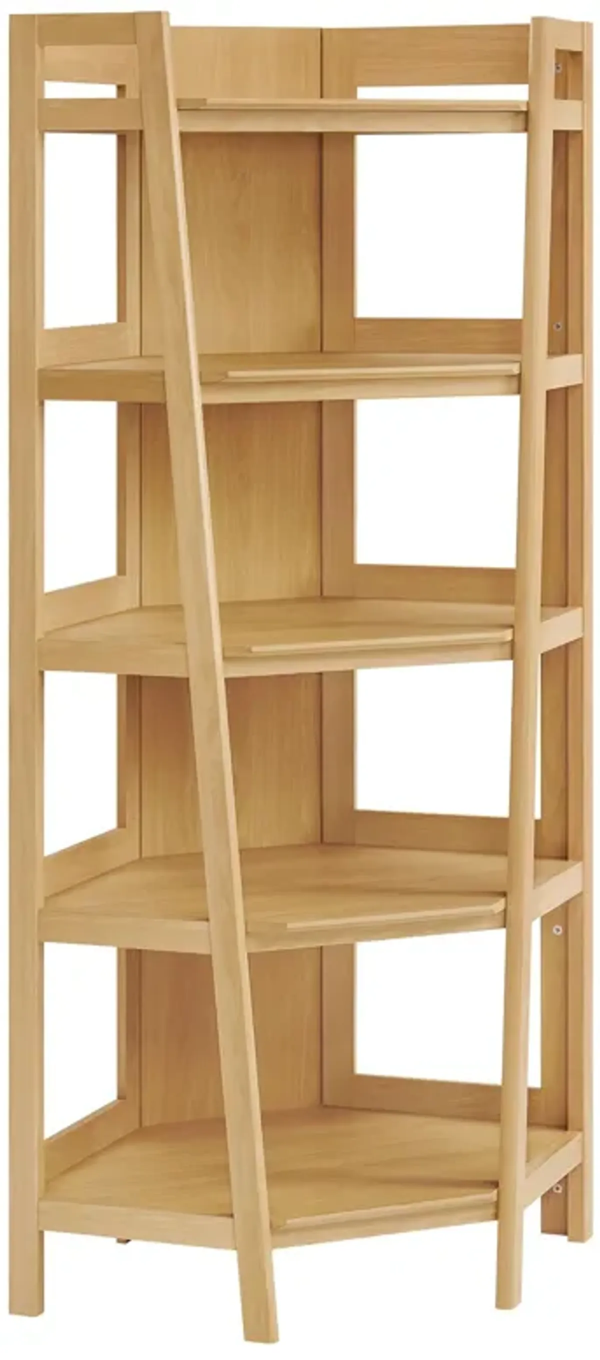 Bixby 71 Inch Corner Bookshelf by Modway Oak