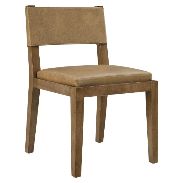 Calder Vegan Leather Dining Side Chair by Modway Toast