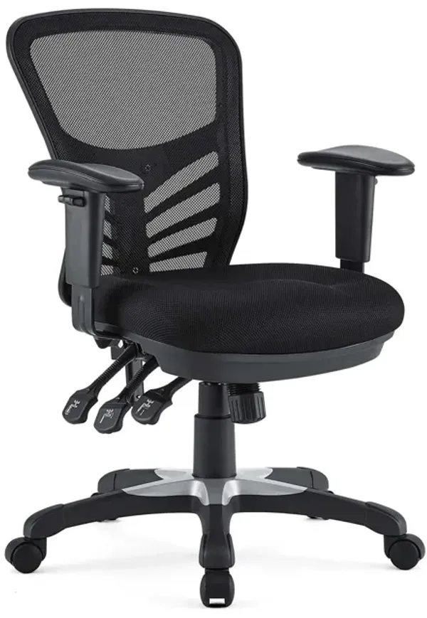 Articulate Mesh Office Chair by Modway Black
