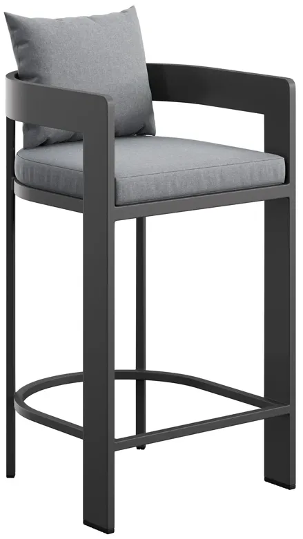 Tahoe Outdoor Patio Aluminum Bar Chair by Modway