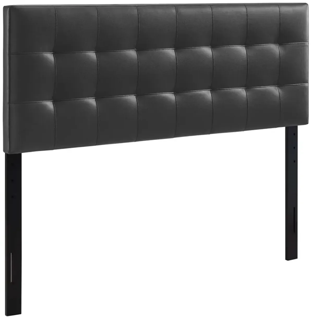 Lily Upholstered Vinyl Headboard by Modway Brown / Full