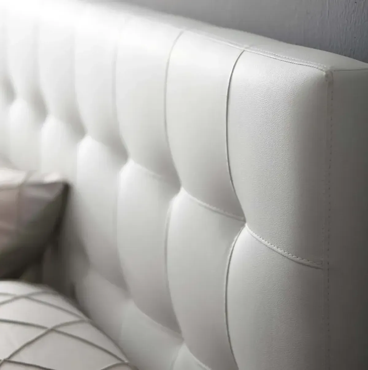 Lily Upholstered Vinyl Headboard by Modway
