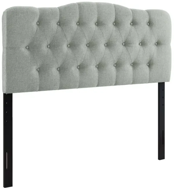 Annabel Upholstered Fabric Headboard by Modway Gray / Queen