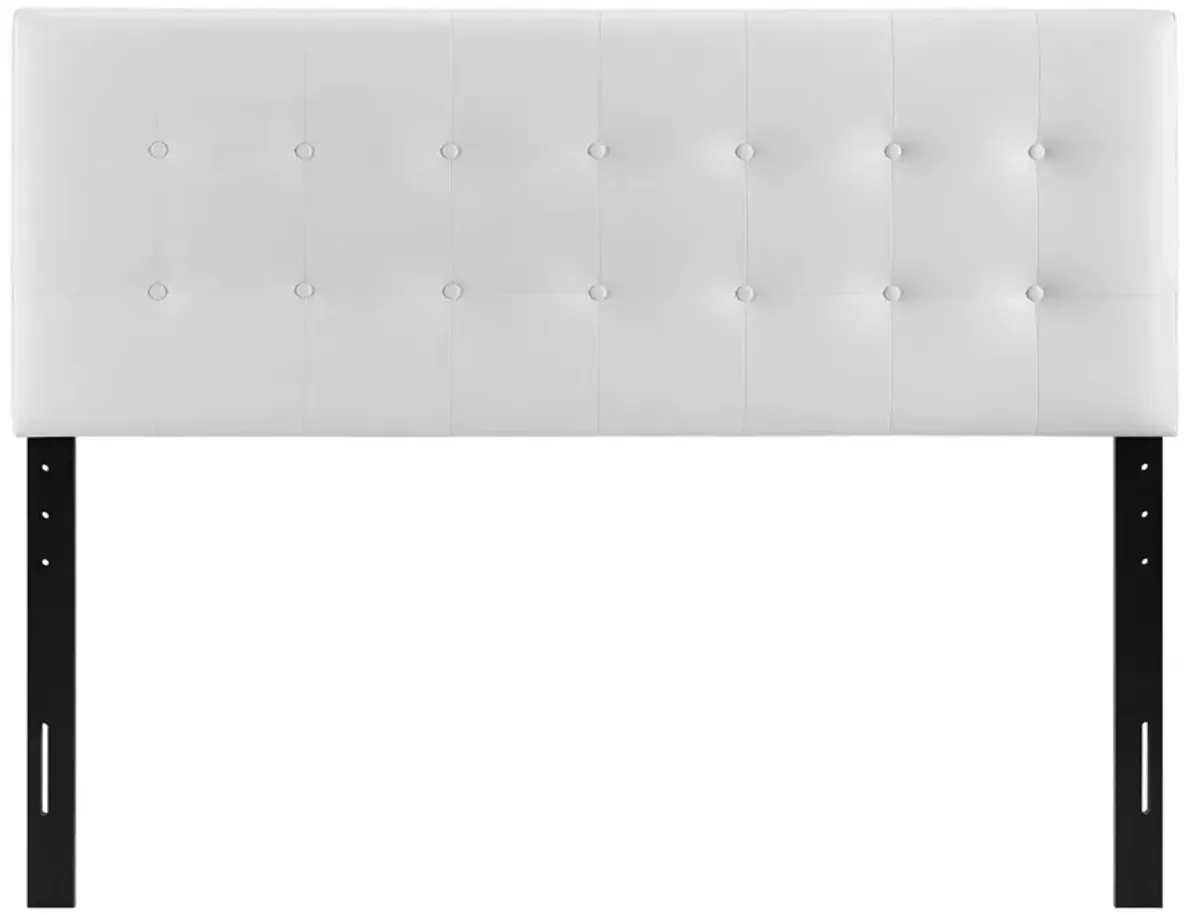 Emily Upholstered Vinyl Headboard by Modway