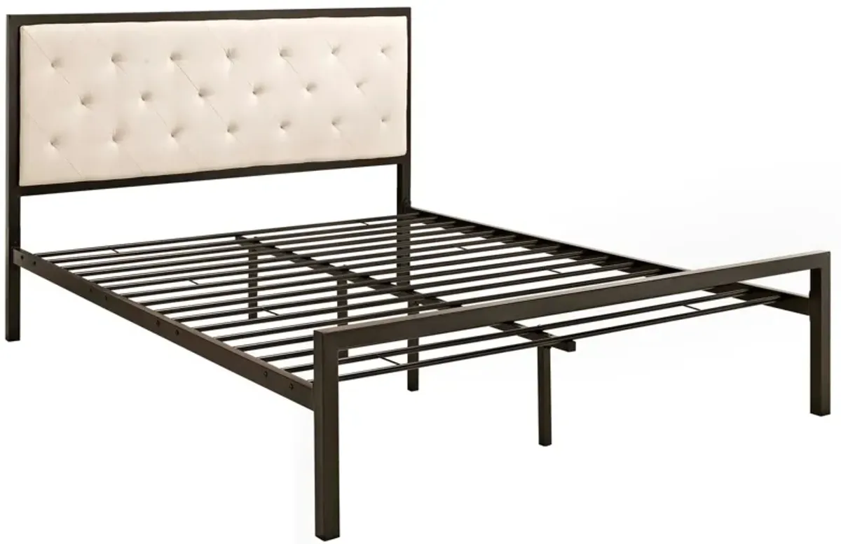 Mia Fabric Bed by Modway