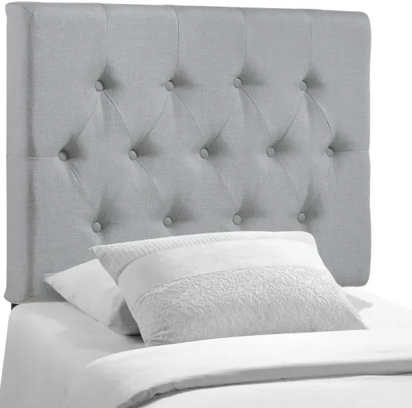 Clique Twin Headboard by Modway Twin / Sky Gray