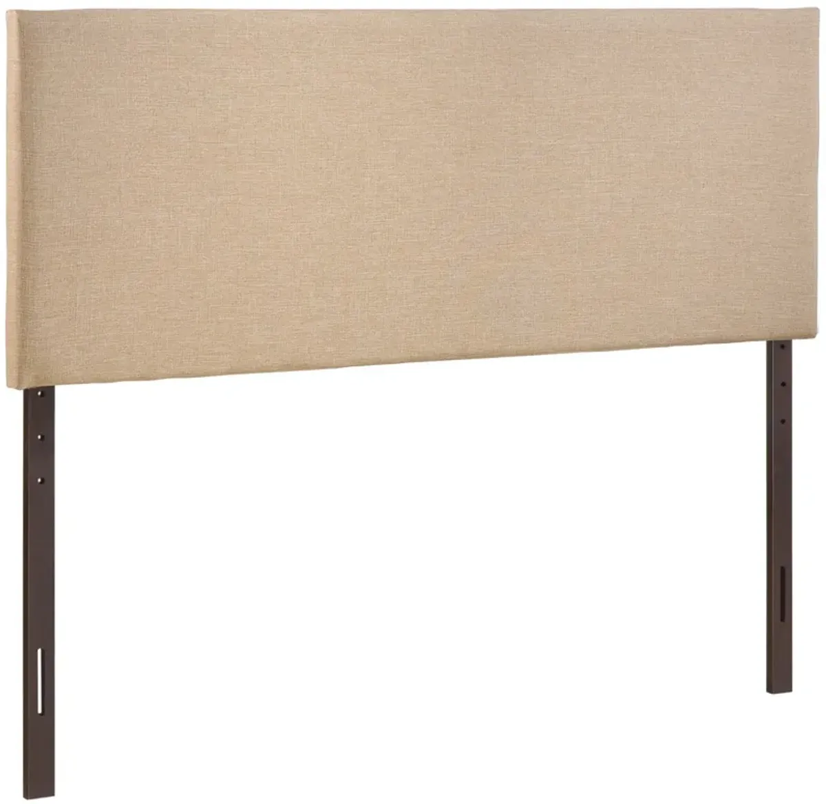 Region Upholstered Fabric Headboard by Modway Ivory / King