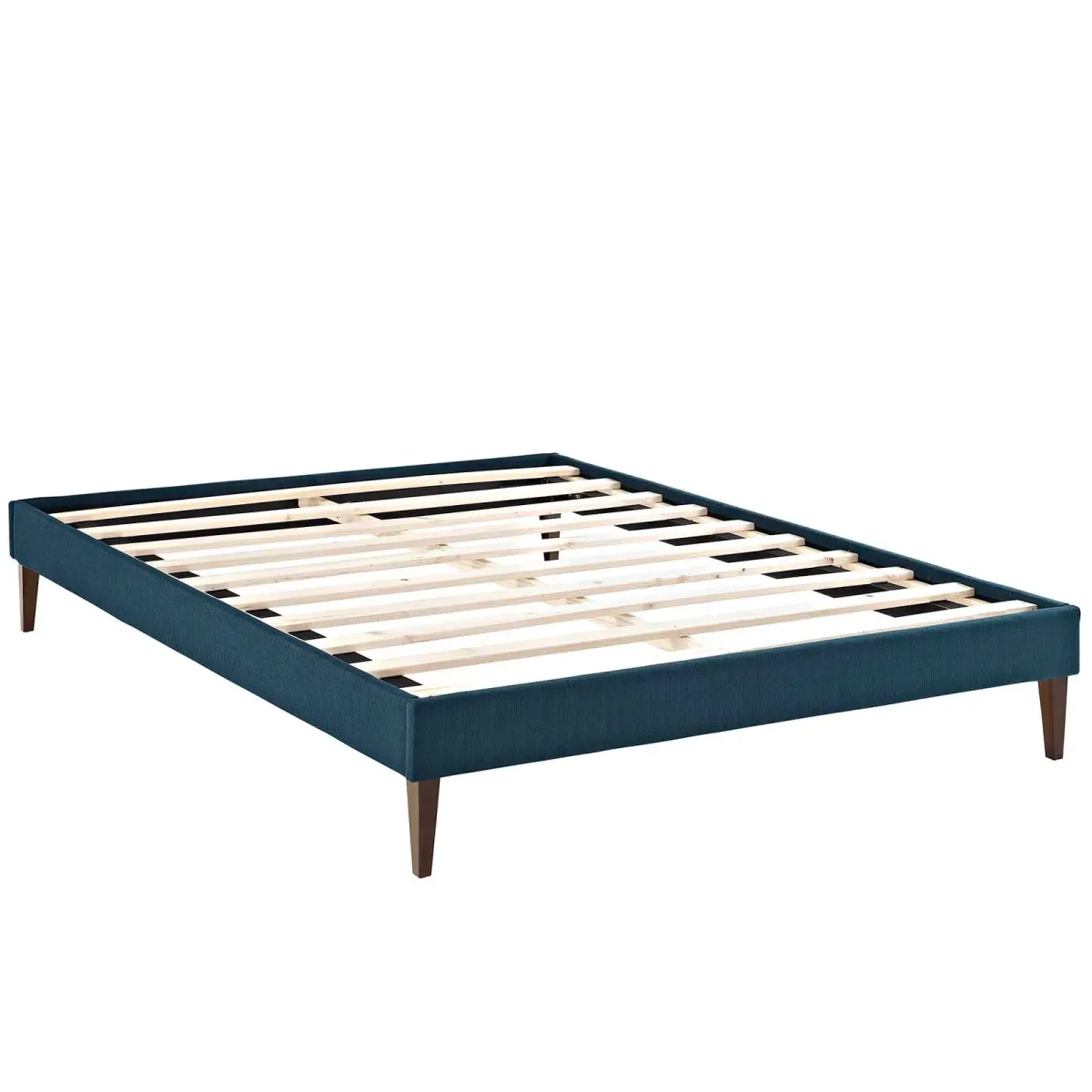 Sharon Fabric Bed Frame with Squared Tapered Legs by Modway