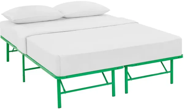 Horizon Stainless Steel Bed Frame by Modway Full / Green