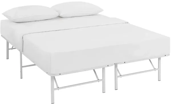 Horizon Stainless Steel Bed Frame by Modway Full / White